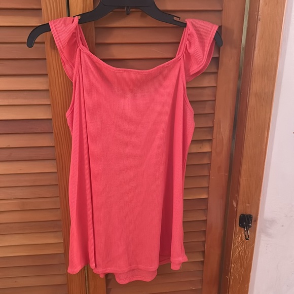 Perfectly Priscilla orange sleeveless top. NWOT - Picture 4 of 4